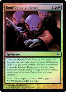 Violent Outburst
Alara Reborn (Foil) - French
Single
Magic The Gathering