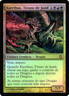Karrthus, Tyrant of Jund
Alara Reborn (Foil) - Portuguese
Single
Magic The Gathering