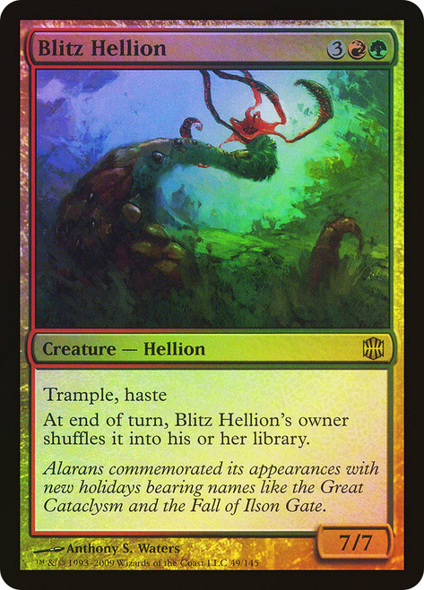 Blitz Hellion\nAlara Reborn\nSingle\nMagic The Gathering