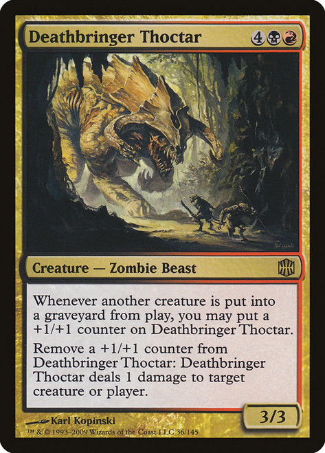 Deathbringer Thoctar\nAlara Reborn\nSingle\nMagic The Gathering