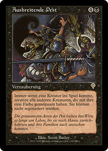 Spreading Plague
Invasion - German
Single
Magic The Gathering
