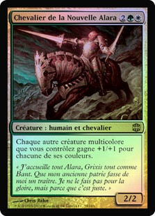 Knight of New Alara
Alara Reborn (Foil) - French
Single
Magic The Gathering