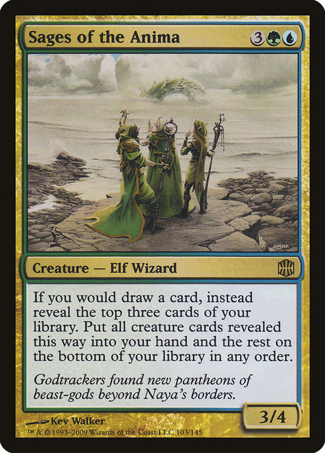 Sages of the Anima\nAlara Reborn\nSingle\nMagic The Gathering