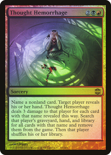MTG ALL Thought Lash 4枚 Gedankenopfer (Thought Lash