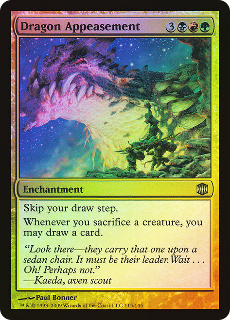 Dragon Appeasement\nAlara Reborn\nSingle\nMagic The Gathering