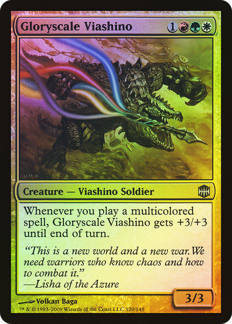 Gloryscale Viashino\nAlara Reborn\nSingle\nMagic The Gathering
