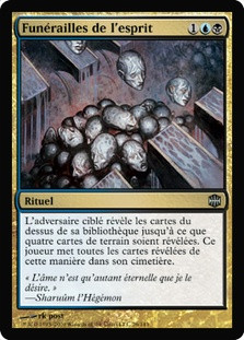 Mind Funeral
Alara Reborn - French
Single
Magic The Gathering