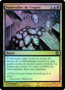Mind Funeral
Alara Reborn (Foil) - French
Single
Magic The Gathering