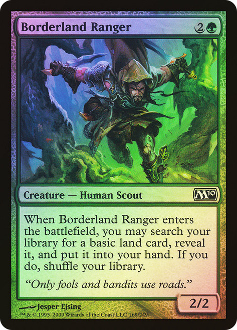 Borderland Ranger\nMagic 2010 Core Set\nSingle\nMagic The Gathering