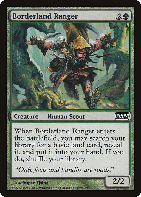 Borderland Ranger\nMagic 2010 Core Set\nSingle\nMagic The Gathering