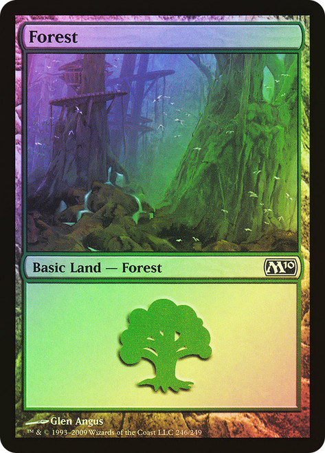 Forest (#246)\nMagic 2010 Core Set\nSingle\nMagic The Gathering