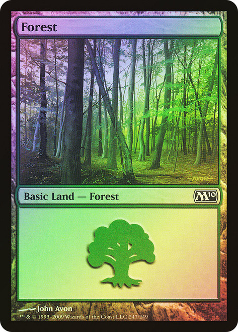 Forest (#247)\nMagic 2010 Core Set\nSingle\nMagic The Gathering