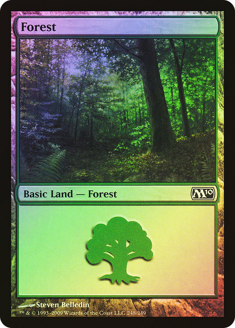 Forest (#248)\nMagic 2010 Core Set\nSingle\nMagic The Gathering