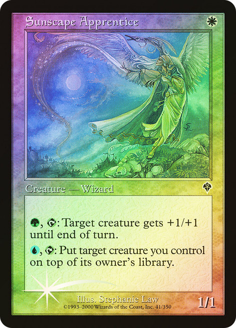 Sunscape Apprentice\nInvasion\nSingle\nMagic The Gathering