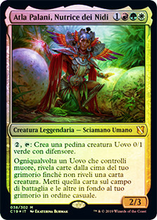 Atla Palani, Nest Tender
Commander: 2019 Edition - Italian
Single
Magic The Gathering