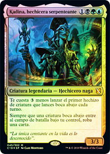 Kadena, Slinking Sorcerer
Commander: 2019 Edition - Spanish
Single
Magic The Gathering