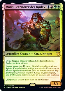 Marisi, Breaker of the Coil
Commander: 2019 Edition - German
Single
Magic The Gathering
