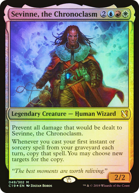 Sevinne, the Chronoclasm\nCommander: 2019 Edition\nSingle\nMagic The Gathering