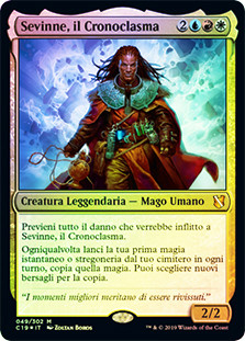 Sevinne, the Chronoclasm
Commander: 2019 Edition - Italian
Single
Magic The Gathering