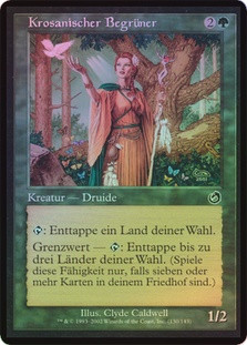 Krosan Restorer
Torment (Foil) - German
Single
Magic The Gathering