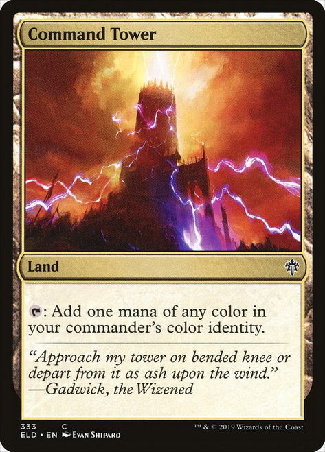 Command Tower (Brawl)\nThrone of Eldraine\nSingle\nMagic The Gathering
