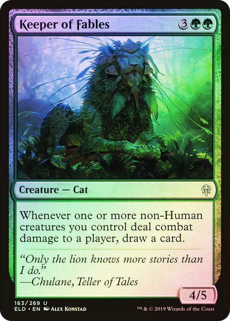 Keeper of Fables\nThrone of Eldraine\nSingle\nMagic The Gathering
