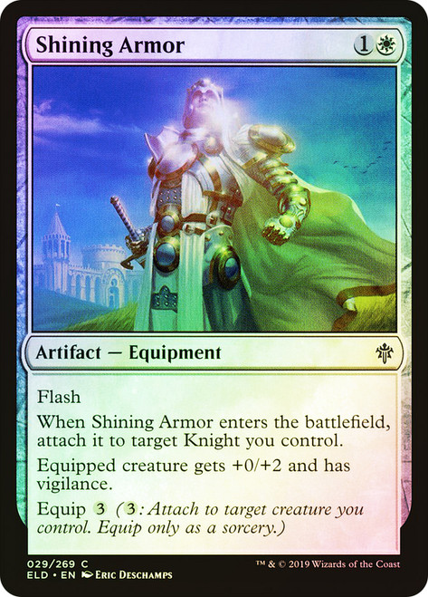 Shining Armor\nThrone of Eldraine\nSingle\nMagic The Gathering