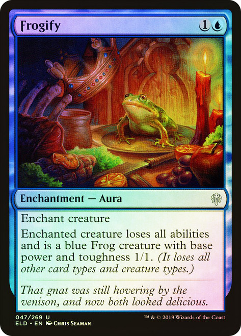 Frogify\nThrone of Eldraine\nSingle\nMagic The Gathering