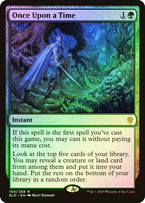 Once Upon a Time | Throne of Eldraine - Japanese | Star City Games