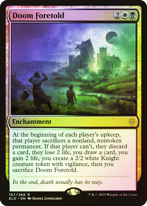 Doom Foretold\nThrone of Eldraine\nSingle\nMagic The Gathering