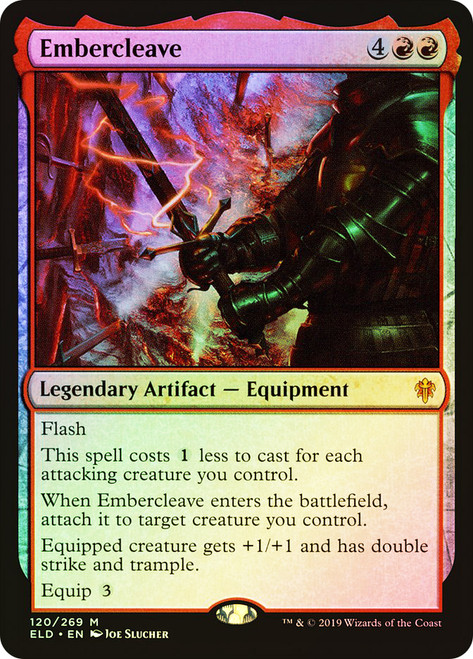 Embercleave\nThrone of Eldraine\nSingle\nMagic The Gathering