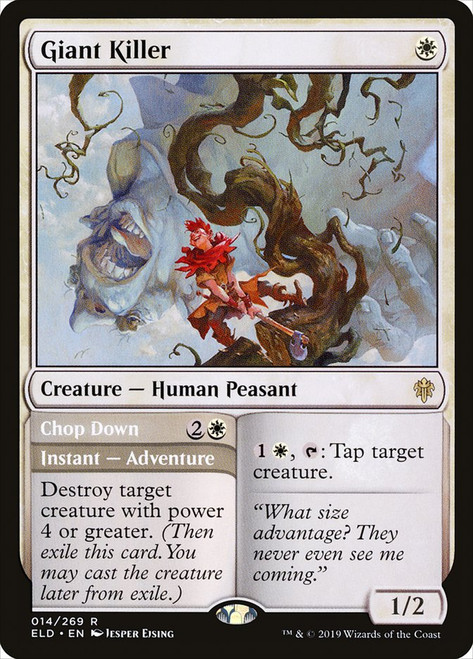 Giant Killer // Chop Down | Throne of Eldraine | Star City Games