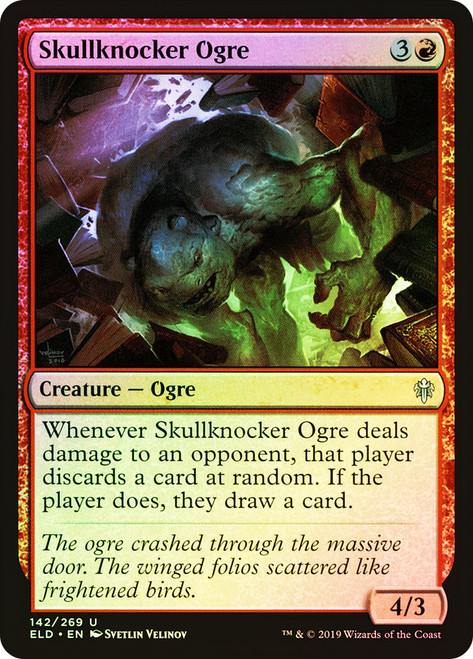 Skullknocker Ogre\nThrone of Eldraine\nSingle\nMagic The Gathering