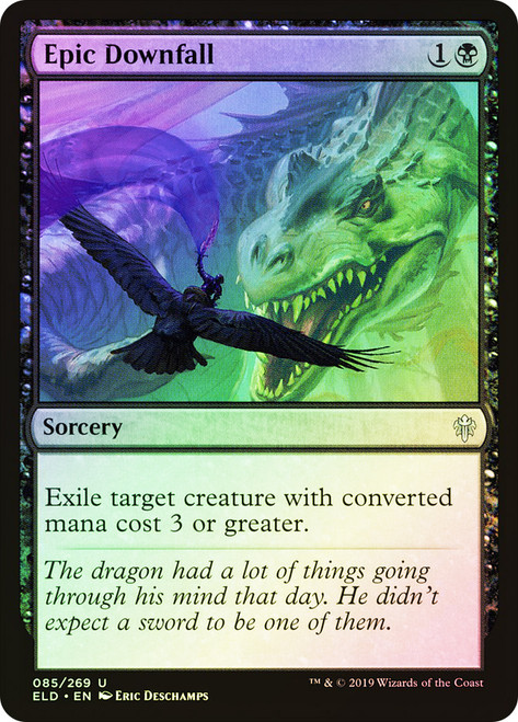 Epic Downfall\nThrone of Eldraine\nSingle\nMagic The Gathering