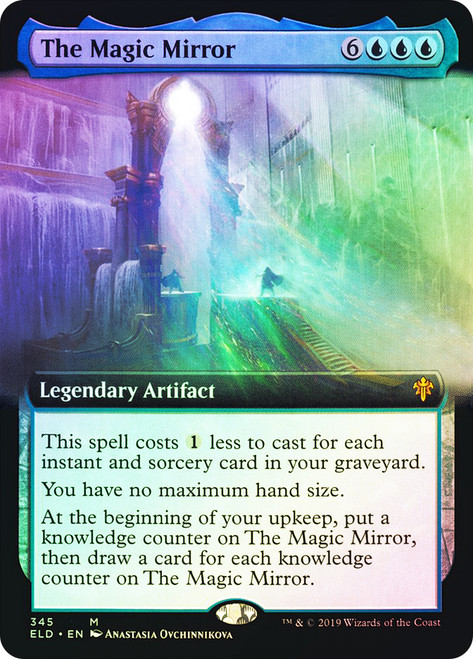 The Magic Mirror (Extended Art)\nThrone of Eldraine - Variants\nSingle\nMagic The Gathering
