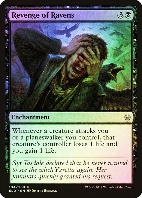Revenge of Ravens\nThrone of Eldraine\nSingle\nMagic The Gathering