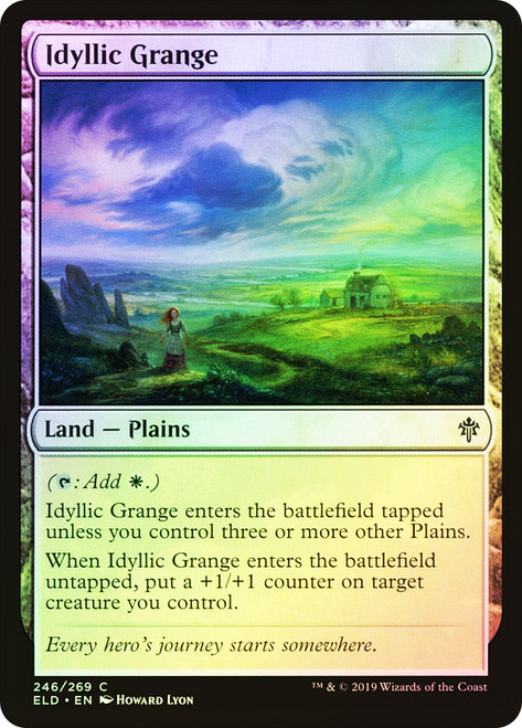 Idyllic Grange\nThrone of Eldraine\nSingle\nMagic The Gathering