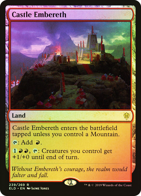 Castle Embereth\nThrone of Eldraine\nSingle\nMagic The Gathering