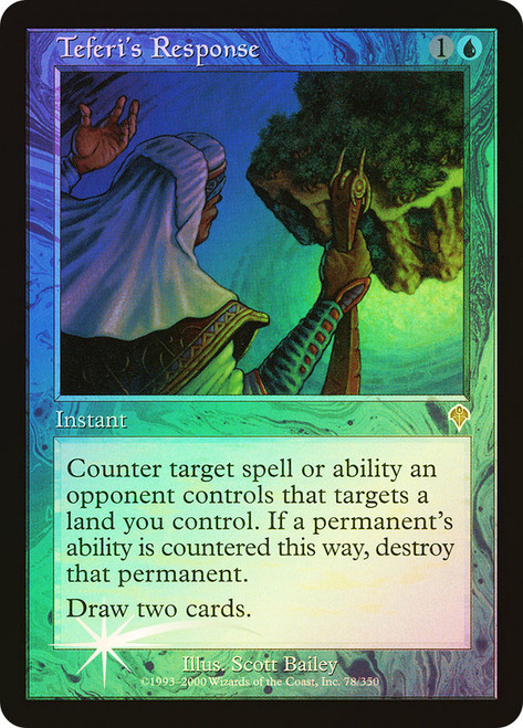 Teferi's Response\nInvasion\nSingle\nMagic The Gathering