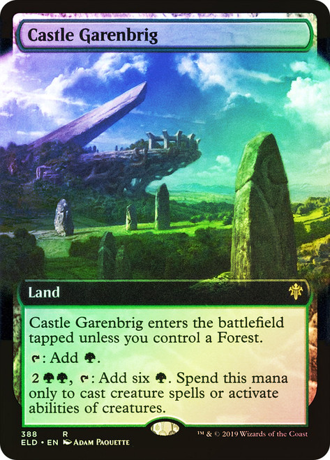 Castle Garenbrig (Extended Art) | Throne of Eldraine - Variants