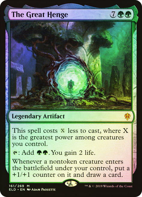 The Great Henge\nThrone of Eldraine\nSingle\nMagic The Gathering