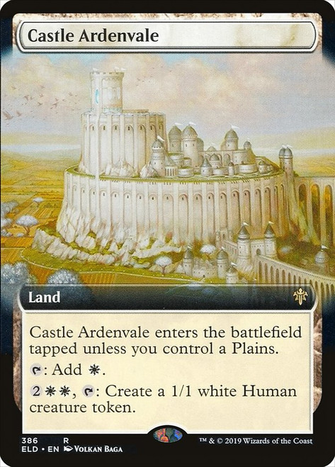 Castle Ardenvale (Extended Art)\nThrone of Eldraine - Variants\nSingle\nMagic The Gathering