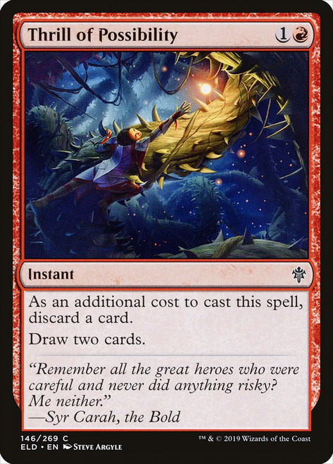 Thrill of Possibility\nThrone of Eldraine\nSingle\nMagic The Gathering