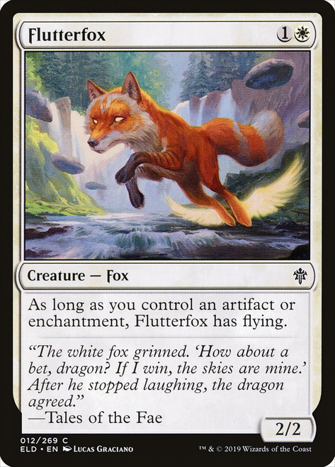Flutterfox\nThrone of Eldraine\nSingle\nMagic The Gathering
