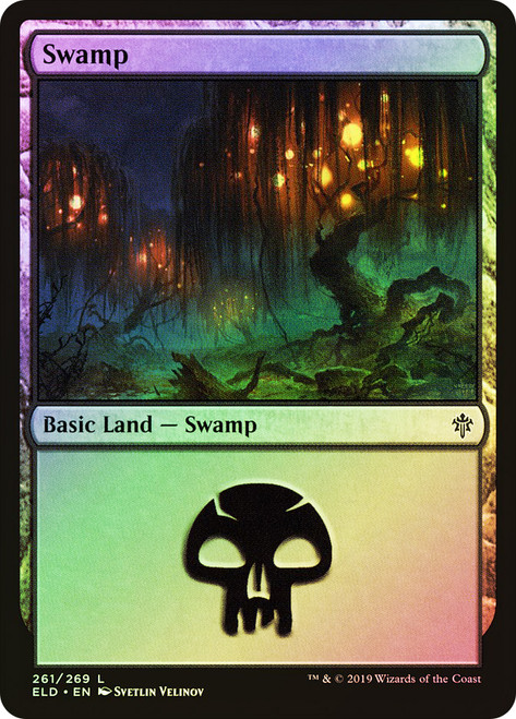 Swamp (#261)\nThrone of Eldraine\nSingle\nMagic The Gathering