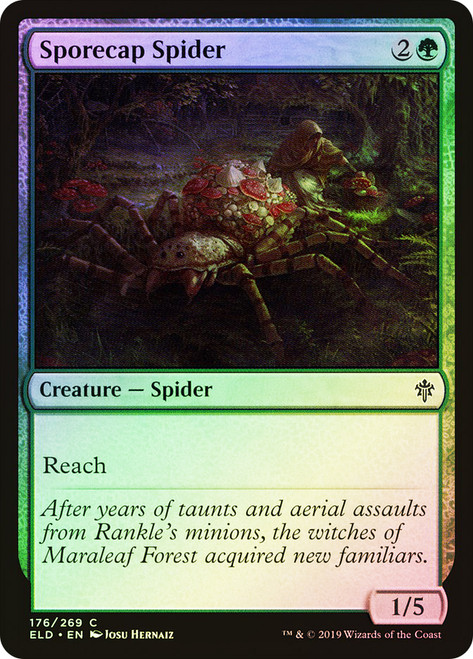 Sporecap Spider\nThrone of Eldraine\nSingle\nMagic The Gathering