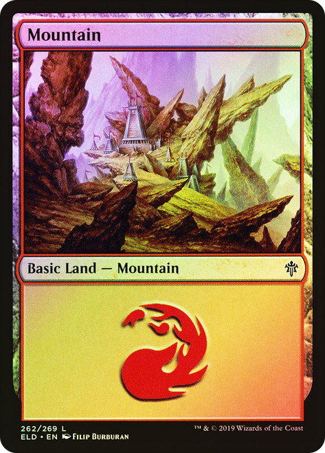 Mountain (#262)\nThrone of Eldraine\nSingle\nMagic The Gathering