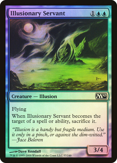 Illusionary Servant\nMagic 2010 Core Set\nSingle\nMagic The Gathering