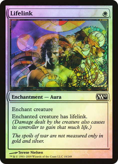 Lifelink\nMagic 2010 Core Set\nSingle\nMagic The Gathering