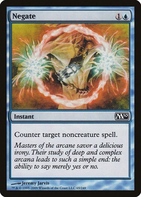 Negate\nMagic 2010 Core Set\nSingle\nMagic The Gathering